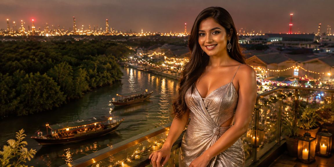 সুন্দরবন স্পোর্টস বেটিং সন্ধ্যার দৃশ্য